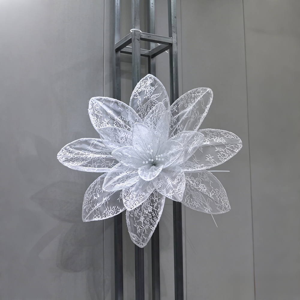 Flowerva Lace Silhouette Floral Art Installation