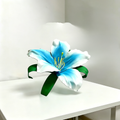 Flowerva Azure Whisper Premium Decor