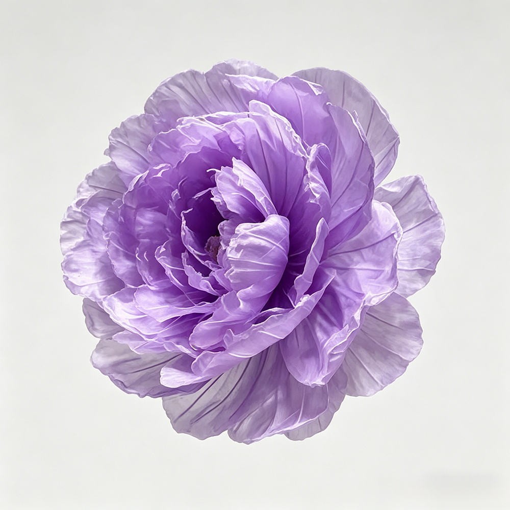 Flowerva Peony Veil Luminara Premium Decor