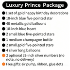 Flowerva Birthday party scene decoration balloon set