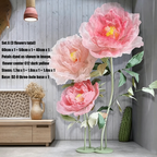 Flowerva Orchid Peony Luminaire Premium Flower