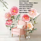 Flowerva Orchid Peony Luminaire Premium Flower