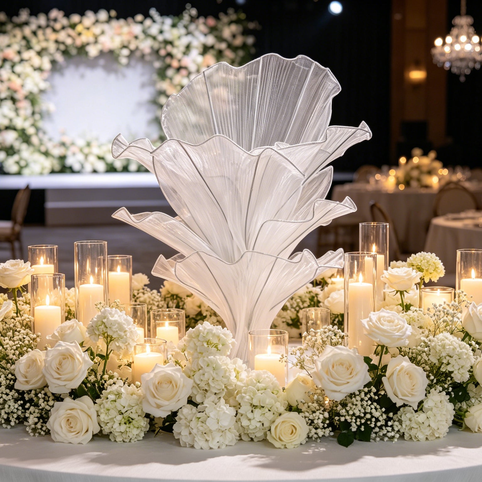 Flowerva Airy Veil Eternal Table Flower