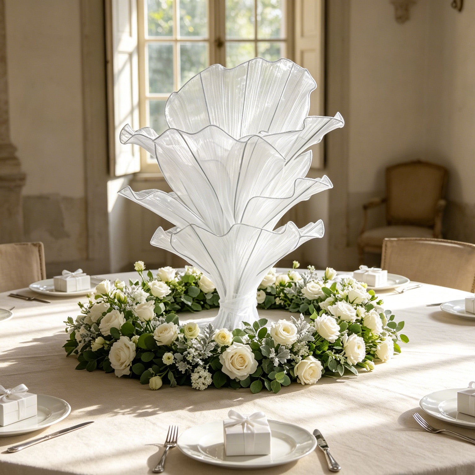 Flowerva Airy Veil Eternal Table Flower