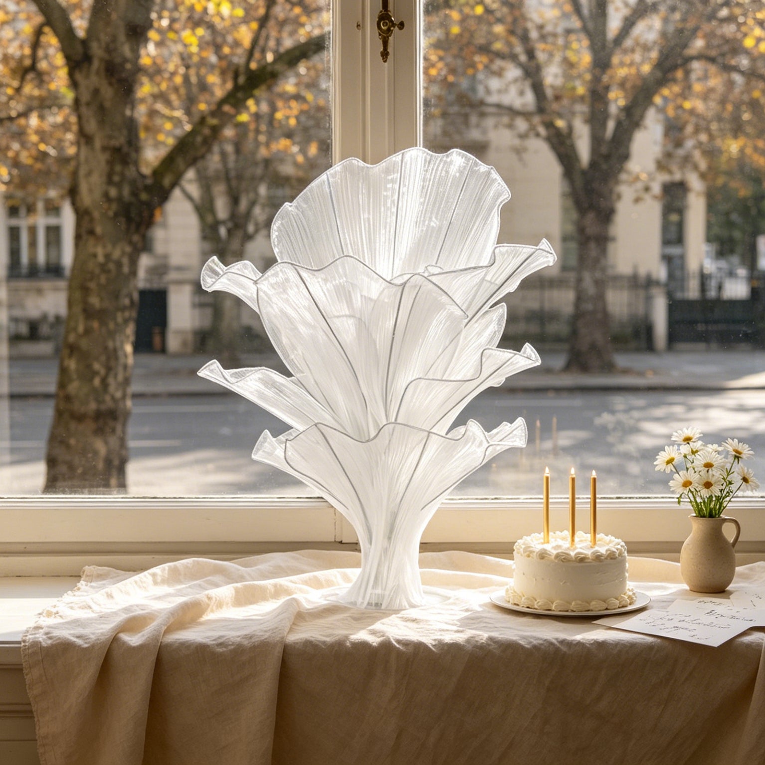 Flowerva Airy Veil Eternal Table Flower