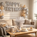 Flowerva Airy Grey Veil Eternal Table Flower
