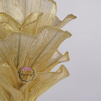 Flowerva Airy Champagne Gold Veil Eternal Table Flower