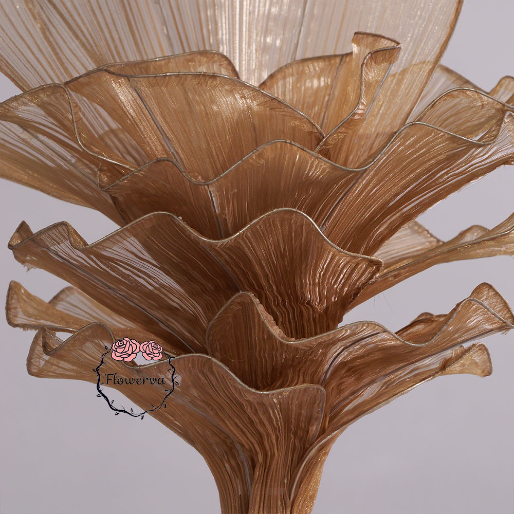 Flowerva Airy Brown Veil Eternal Table Flower