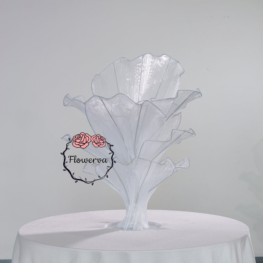 Flowerva Airy White Veil Eternal Table Flower