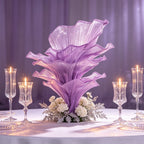 Flowerva Amethyst Wedding and Home Art Decoration