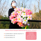 Flowerva Atmospheric Balloon Bouquet Decor