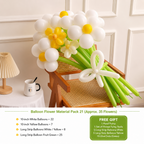 Flowerva Atmospheric Balloon Bouquet Decor