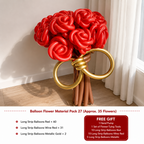 Flowerva Atmospheric Balloon Bouquet Decor