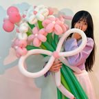 Flowerva Atmospheric Balloon Bouquet Decor