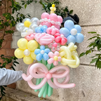 Flowerva Atmospheric Balloon Bouquet Decor