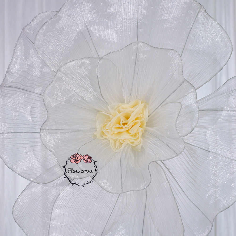 Flowerva Aura Pliegue Colección de Esculturas Decoración Premium