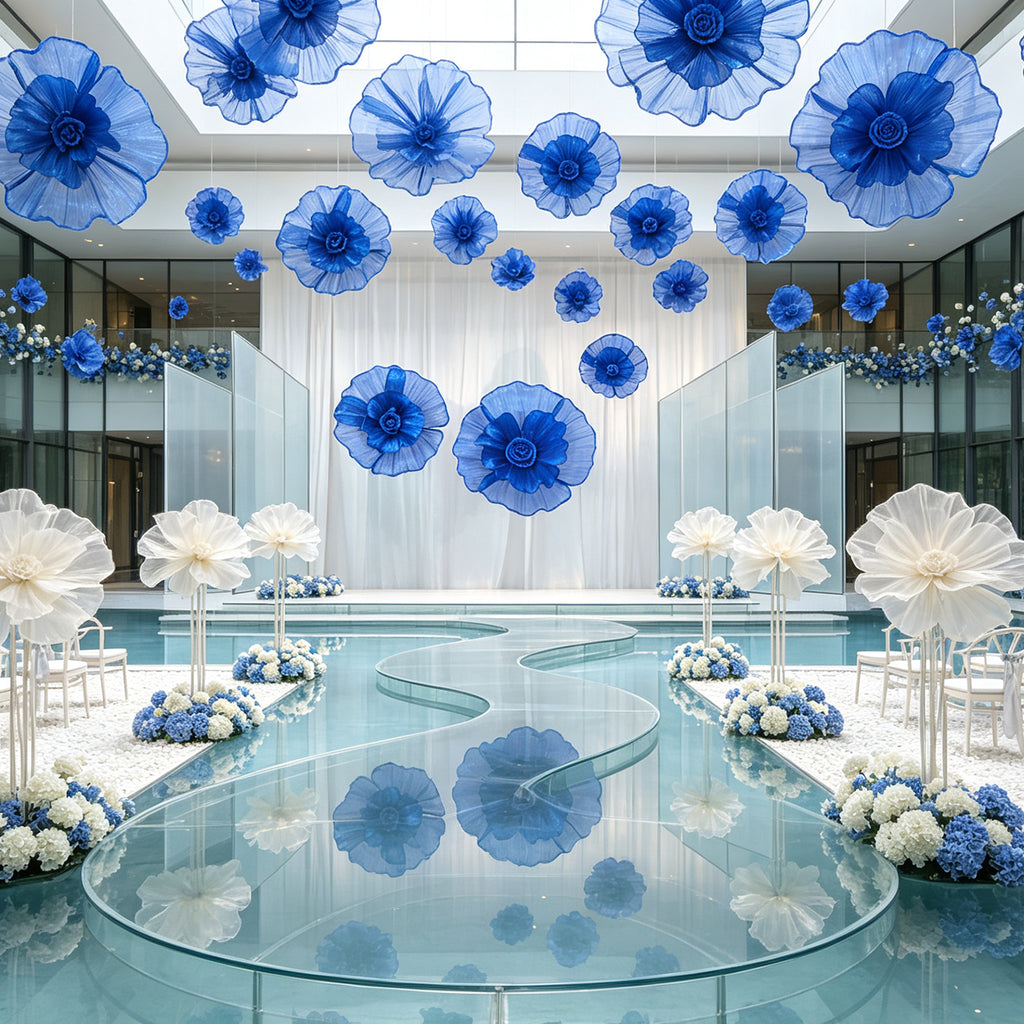 Flowerva Aura Pliegue Colección de Esculturas Decoración Premium