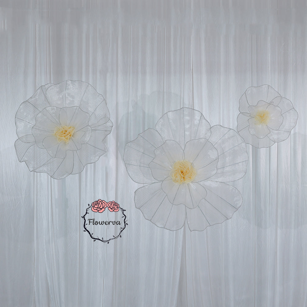 Flowerva Aura Pliegue Colección de Esculturas Decoración Premium