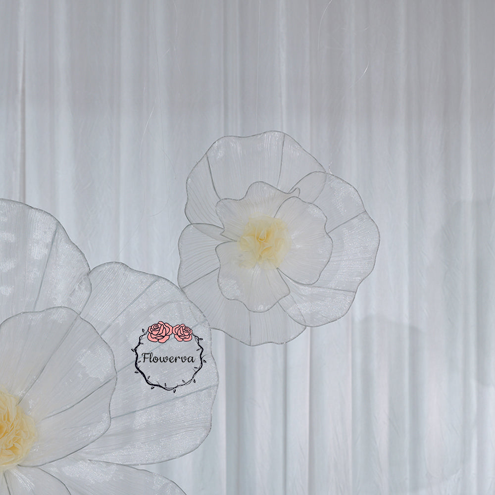 Flowerva Aura Pliegue Colección de Esculturas Decoración Premium