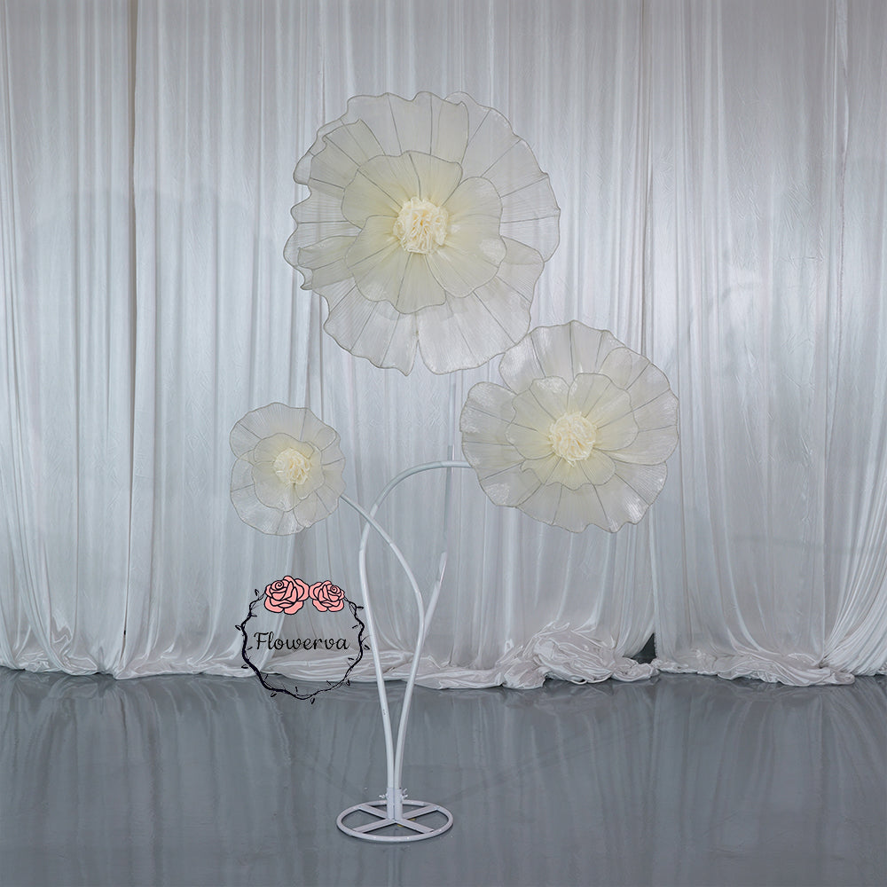 Flowerva Aura Pliegue Colección de Esculturas Decoración Premium