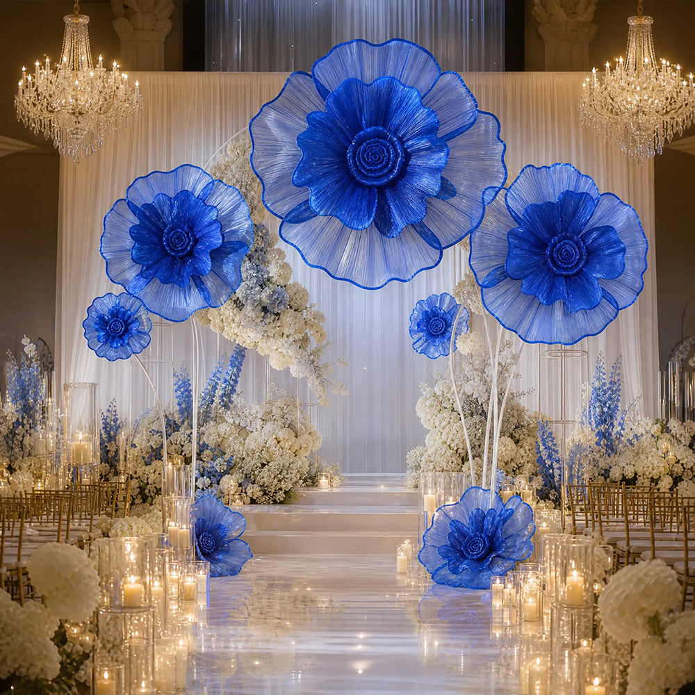 Flowerva Aura Pliegue Colección de Esculturas Decoración Premium