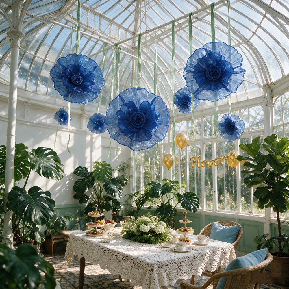 Flowerva Aura Pliegue Colección de Esculturas Decoración Premium