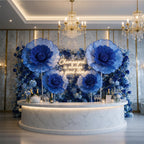 Flowerva Giant Fabric Flower Centerpiece Wedding & Event