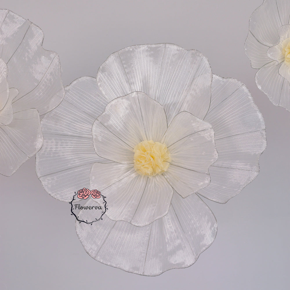 Flowerva Aura Pliegue Colección de Esculturas Decoración Premium