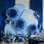 Flowerva Giant Fabric Flower Centerpiece Wedding & Event