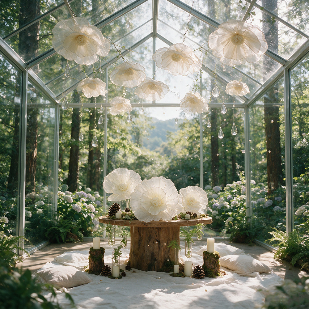 Flowerva Aura Pliegue Colección de Esculturas Decoración Premium