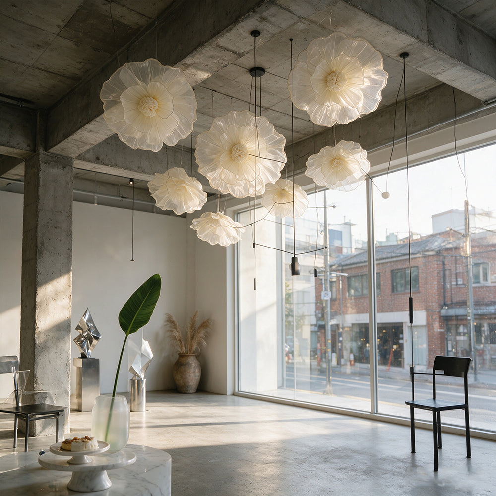 Flowerva Aura Pliegue Colección de Esculturas Decoración Premium