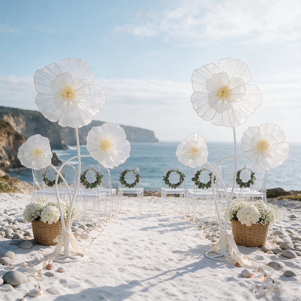 Flowerva Aura Pliegue Colección de Esculturas Decoración Premium