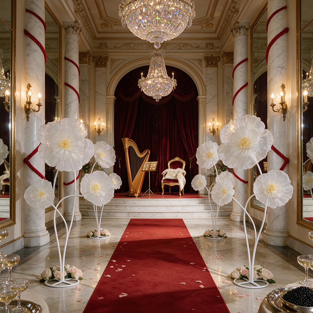Flowerva Aura Pliegue Colección de Esculturas Decoración Premium