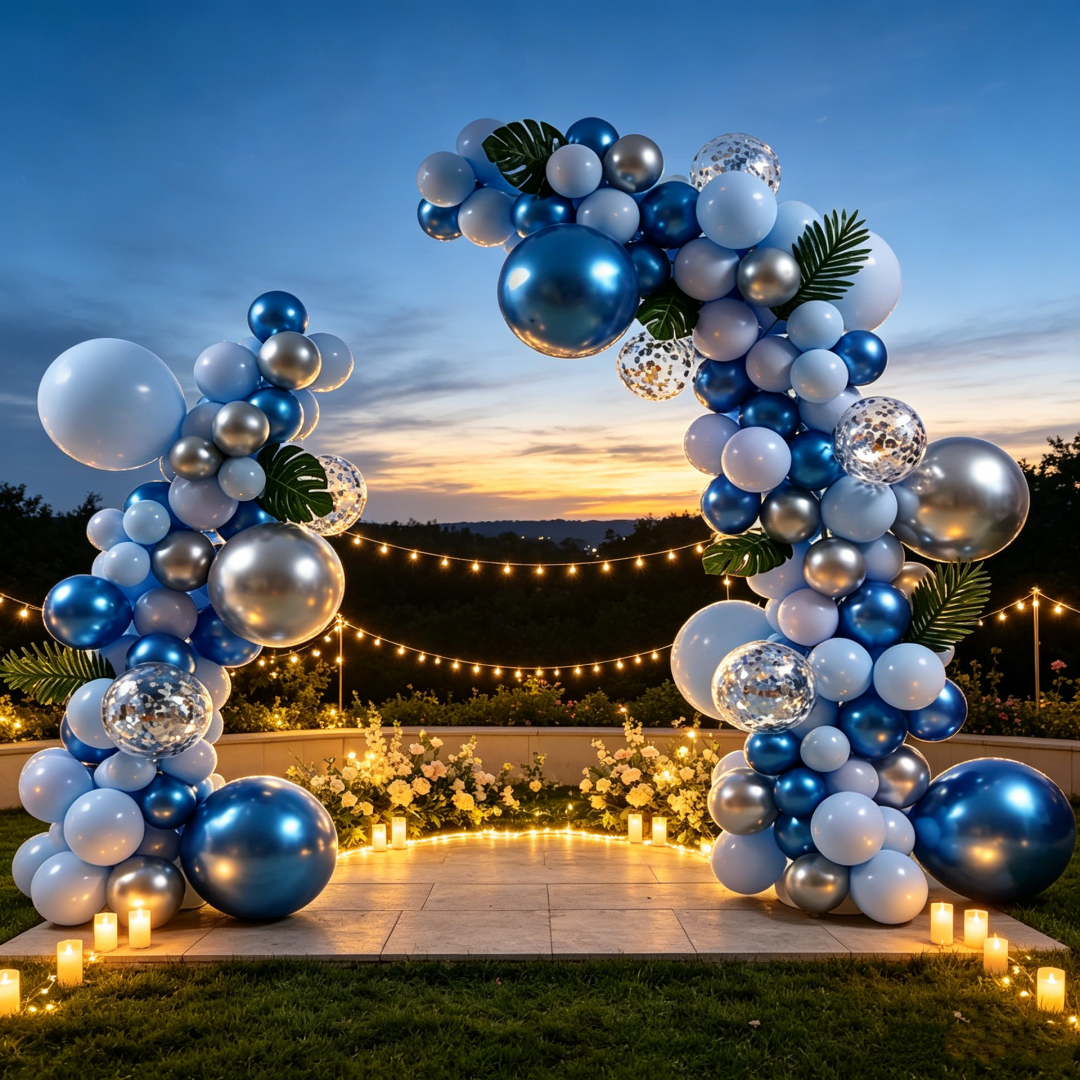 Flowerva Balloon Arch Kit for Proposal & Birthday Party Decorations
