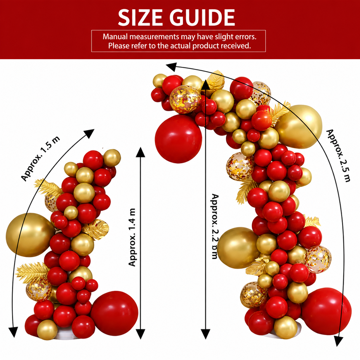 Flowerva Balloon Arch Kit for Proposal & Birthday Party Decorations