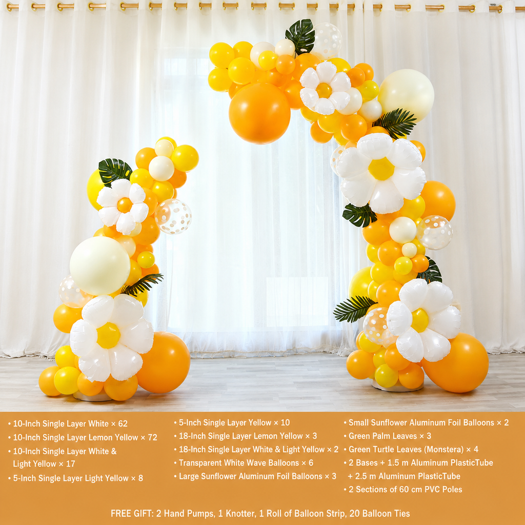 Flowerva Balloon Arch Kit for Proposal & Birthday Party Decorations