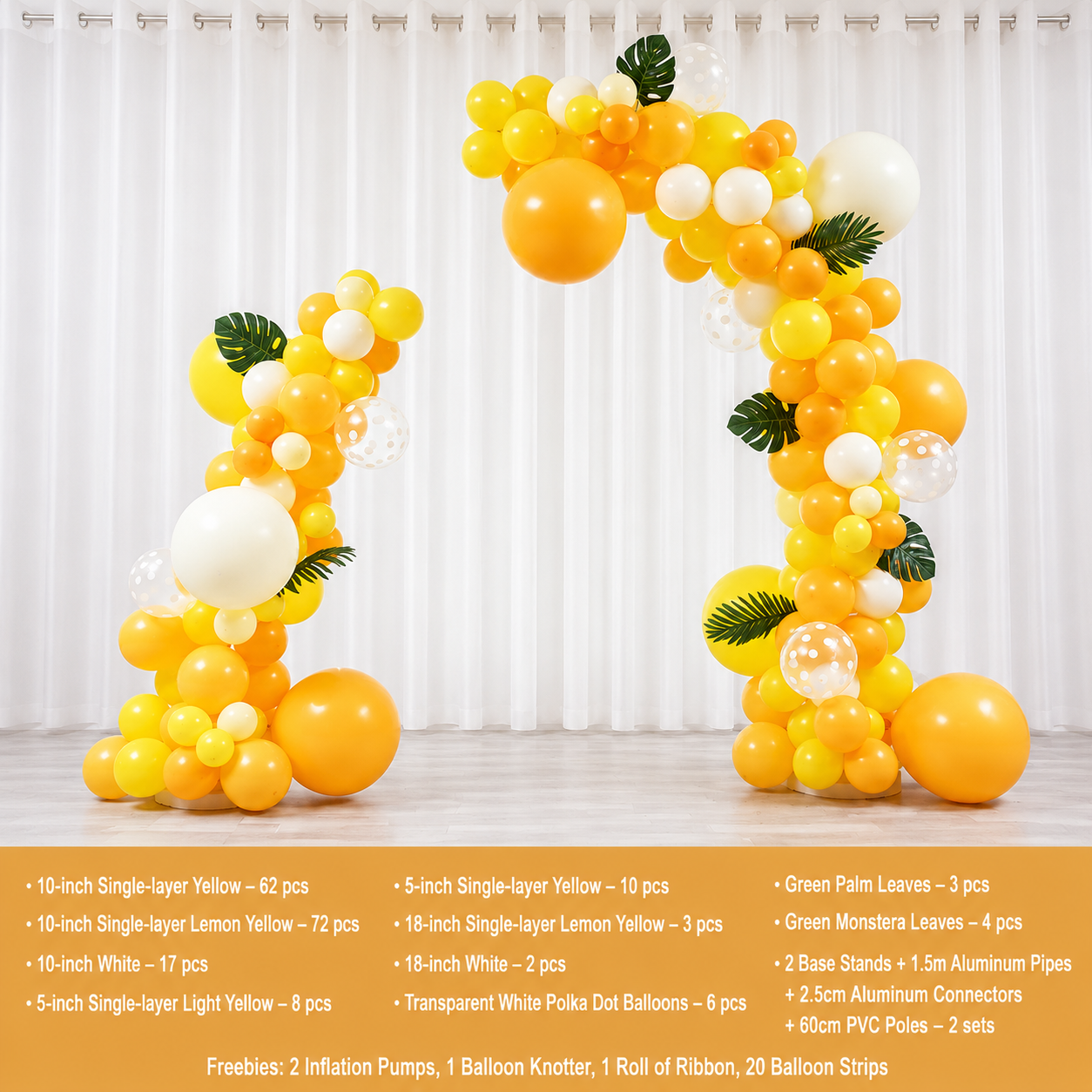 Flowerva Balloon Arch Kit for Proposal & Birthday Party Decorations