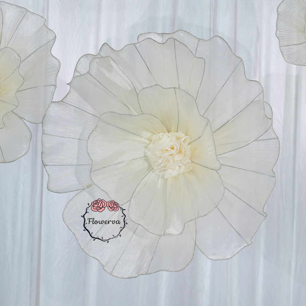 Flowerva Aura Pliegue Colección de Esculturas Decoración Premium