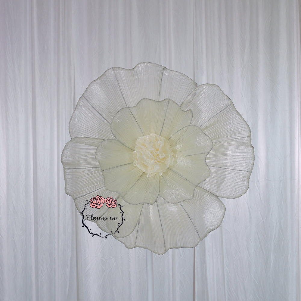 Flowerva Aura Pliegue Colección de Esculturas Decoración Premium