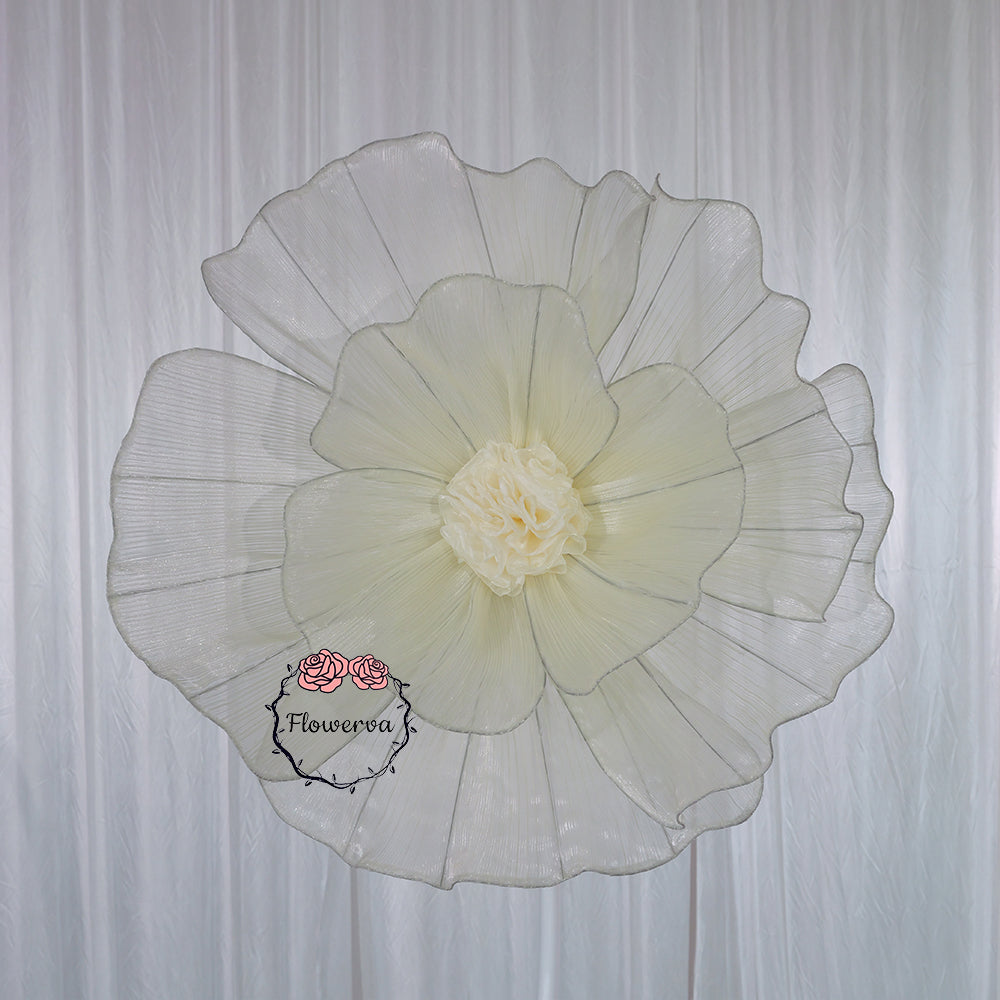Flowerva Aura Pliegue Colección de Esculturas Decoración Premium