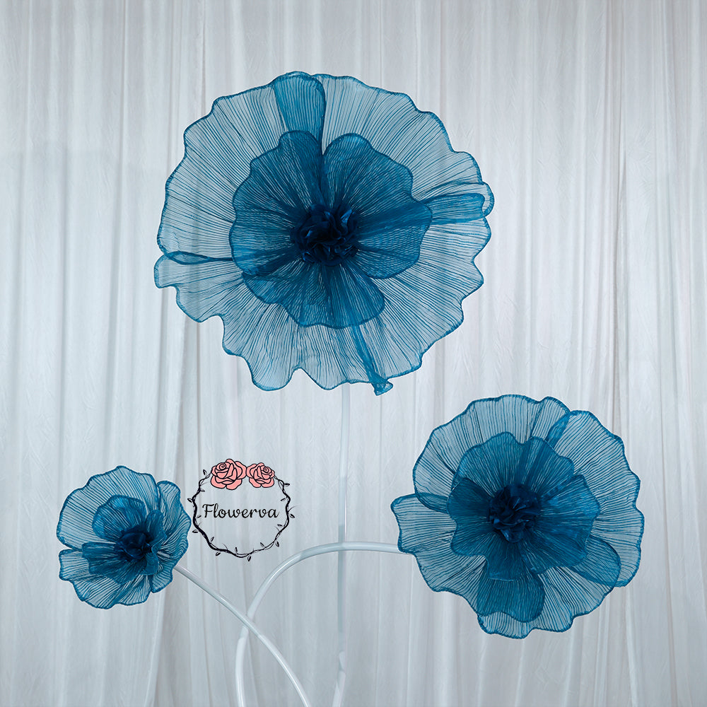 Flowerva Aura Pliegue Colección de Esculturas Decoración Premium