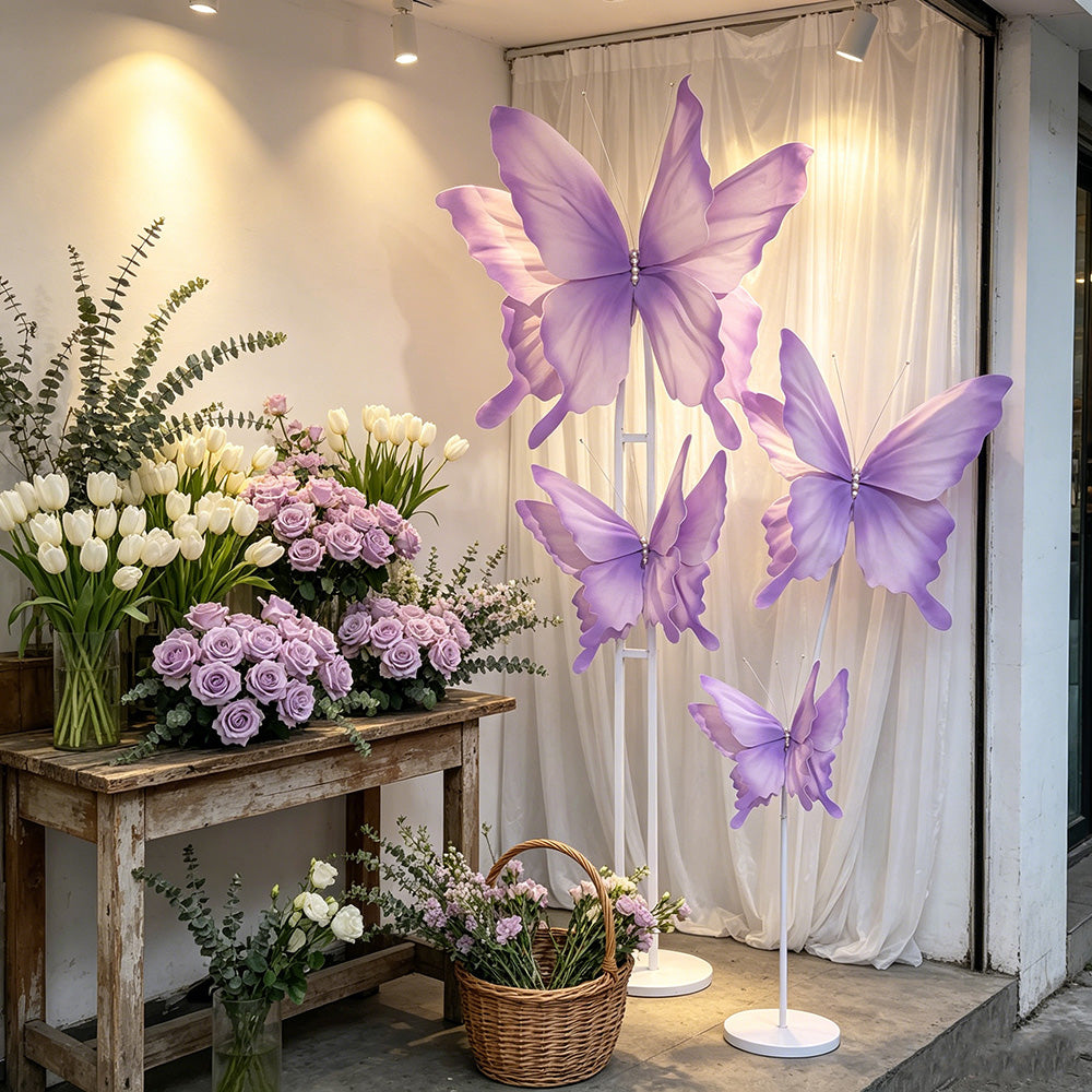 Flowerva Ethereal Flutter Art Accent