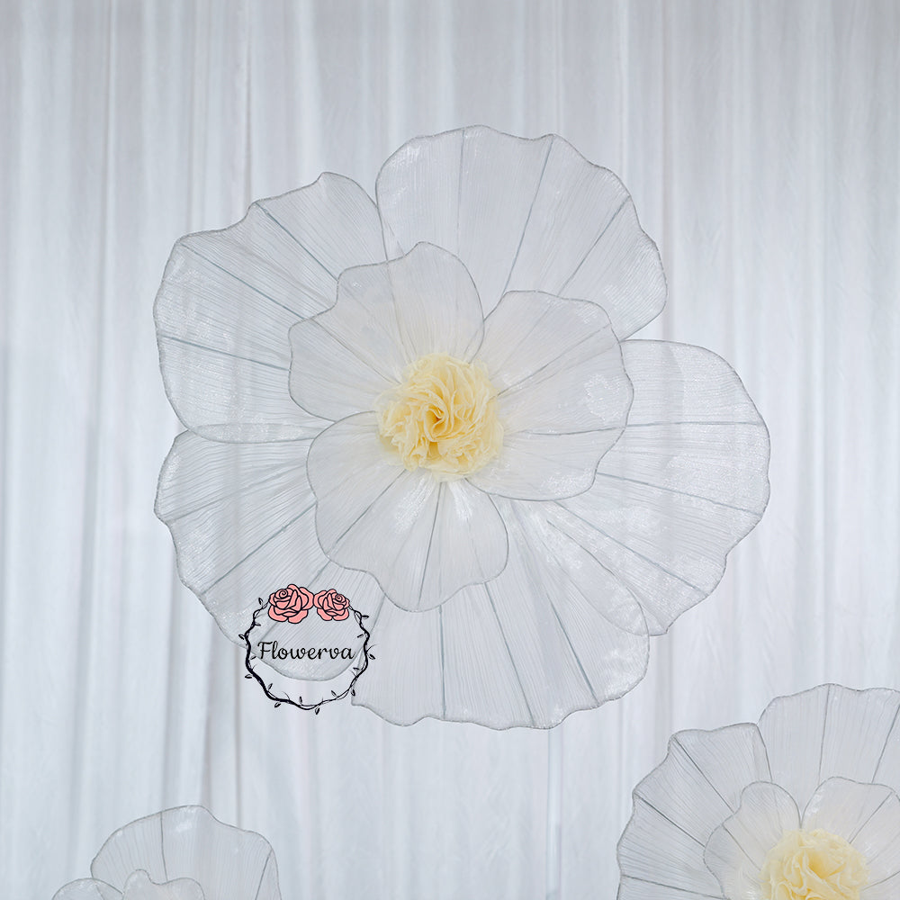 Flowerva Aura Pliegue Colección de Esculturas Decoración Premium