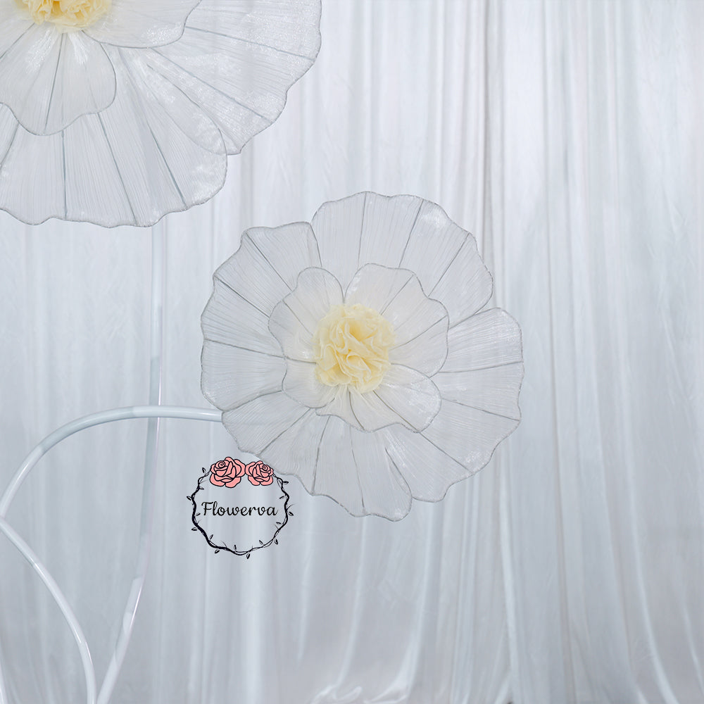 Flowerva Aura Pliegue Colección de Esculturas Decoración Premium