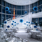 Flowerva Giant Fabric Flower Centerpiece Wedding & Event