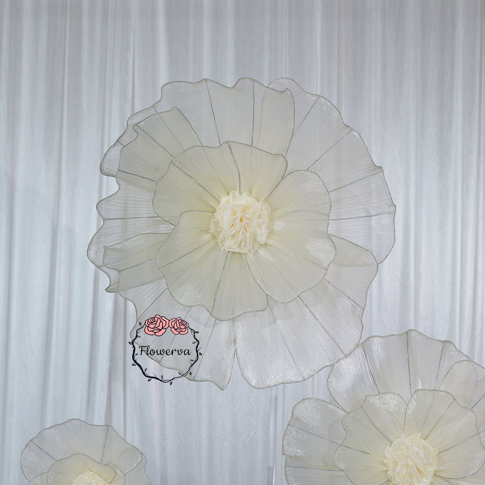 Flowerva Aura Pliegue Colección de Esculturas Decoración Premium