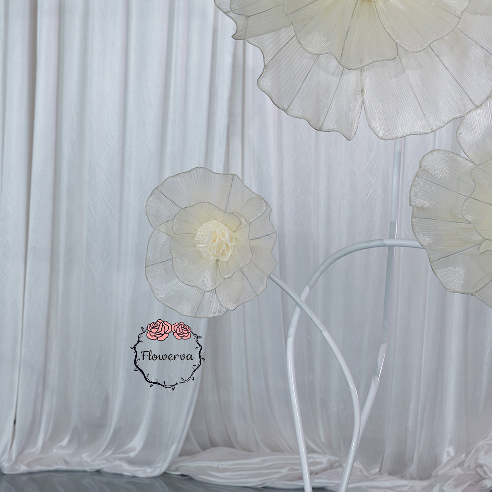 Flowerva Aura Pliegue Colección de Esculturas Decoración Premium
