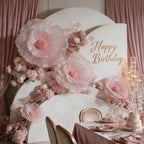 Flowerva Giant Fabric Flower Centerpiece Wedding & Event