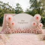 Flowerva Giant Fabric Flower Centerpiece Wedding & Event