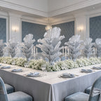 Flowerva Airy Silver Veil Eternal Table Flower